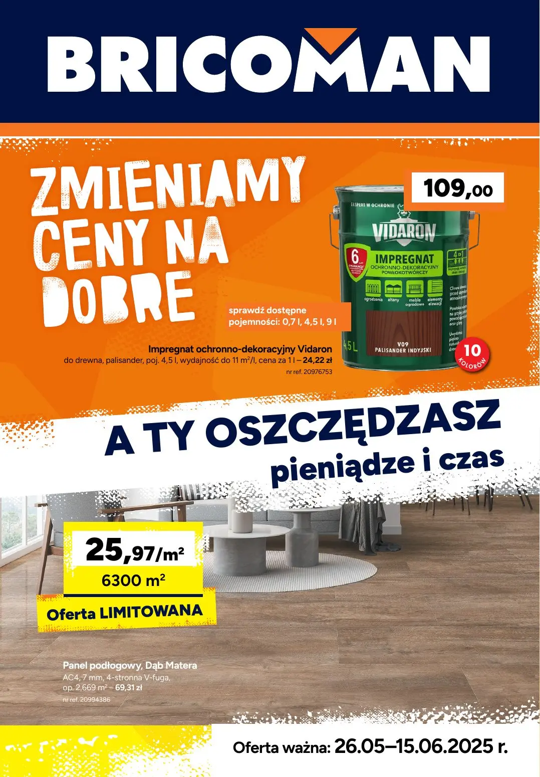gazetka promocyjna BRICOMAN Zmieniamy ceny na dobre - Strona 1