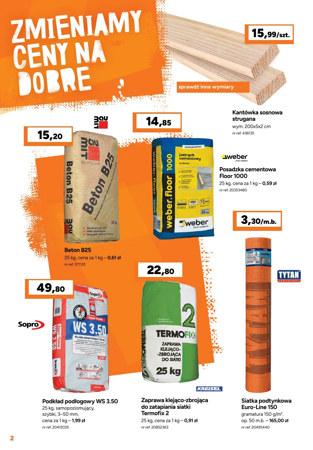 gazetka promocyjna BRICOMAN Zmieniamy ceny na dobre - Strona 2