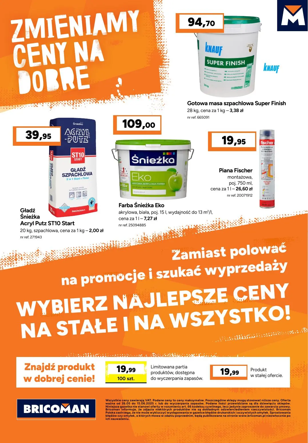 gazetka promocyjna BRICOMAN Zmieniamy ceny na dobre - Strona 12