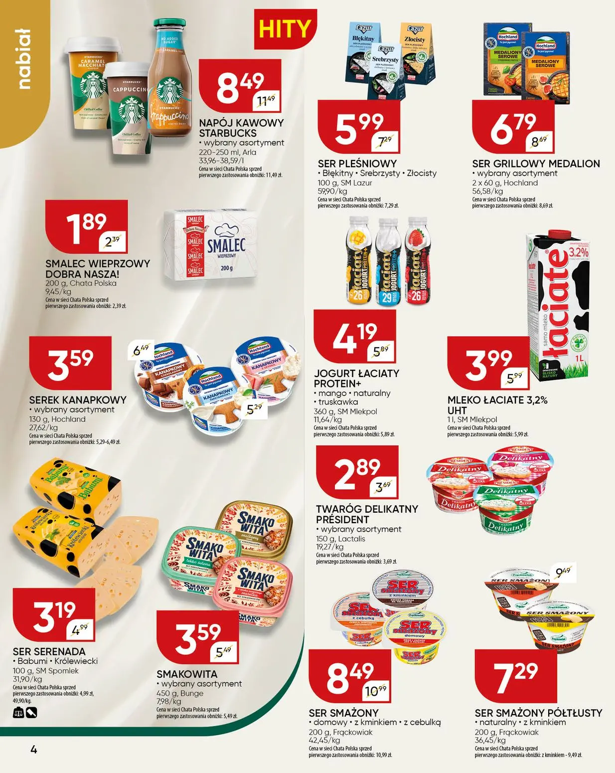 gazetka promocyjna Chata Polska Gazetka - Strona 4