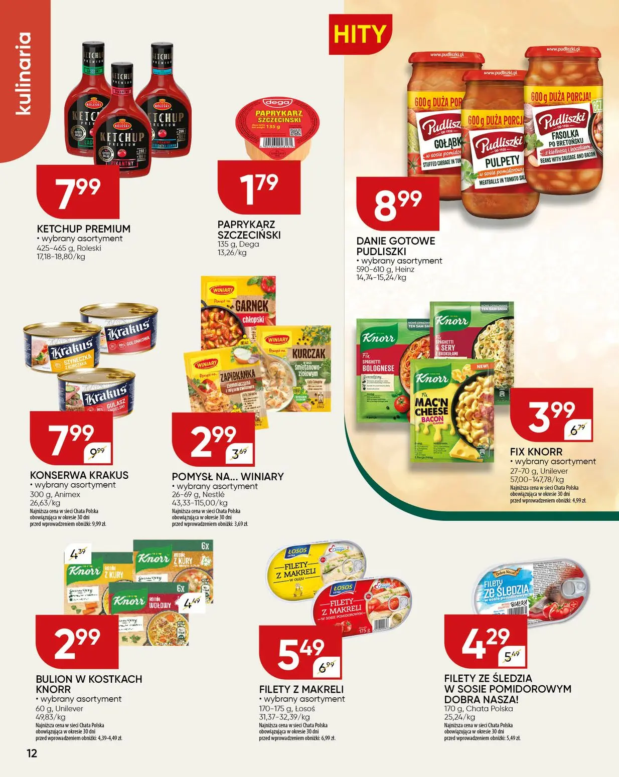 gazetka promocyjna Chata Polska Gazetka - Strona 12