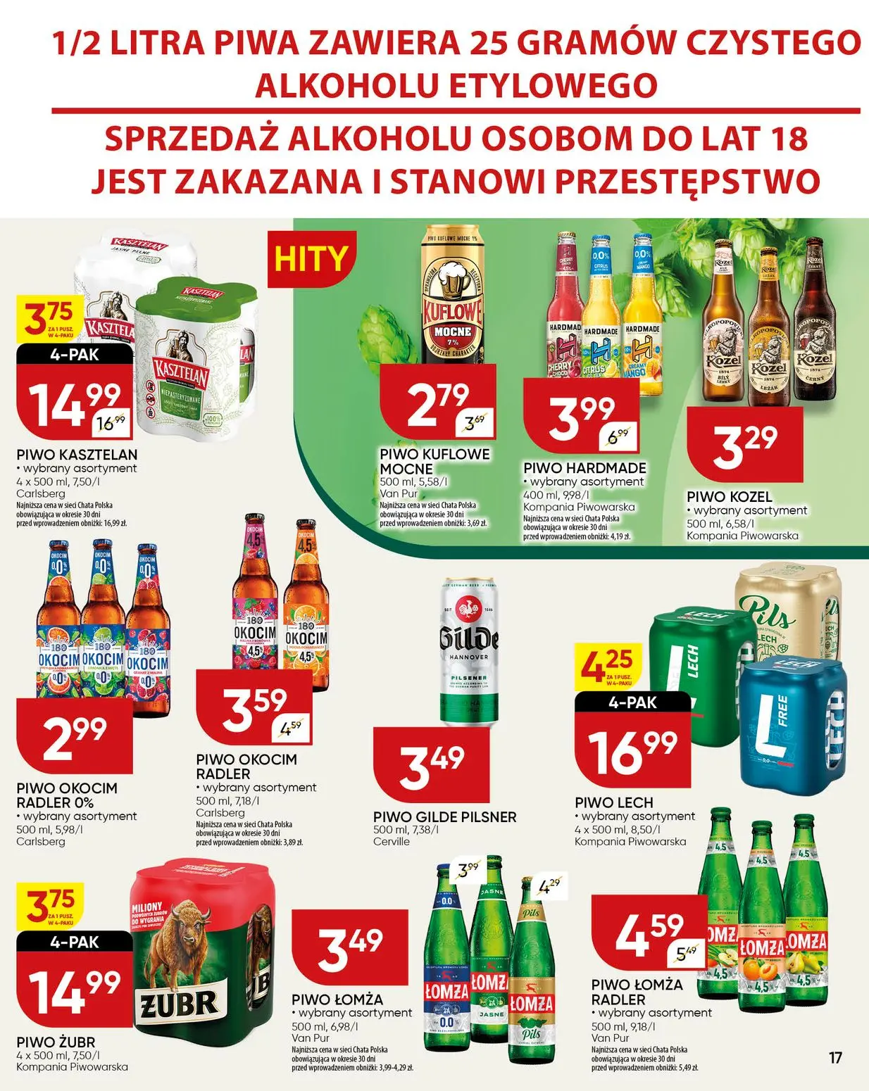 gazetka promocyjna Chata Polska Gazetka - Strona 17