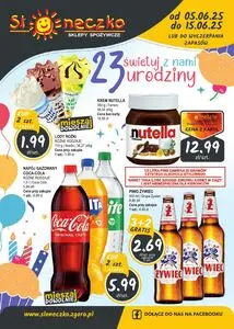 Gazetka promocyjna Słoneczko, ważna od 2025-06-05 do 2025-06-15.