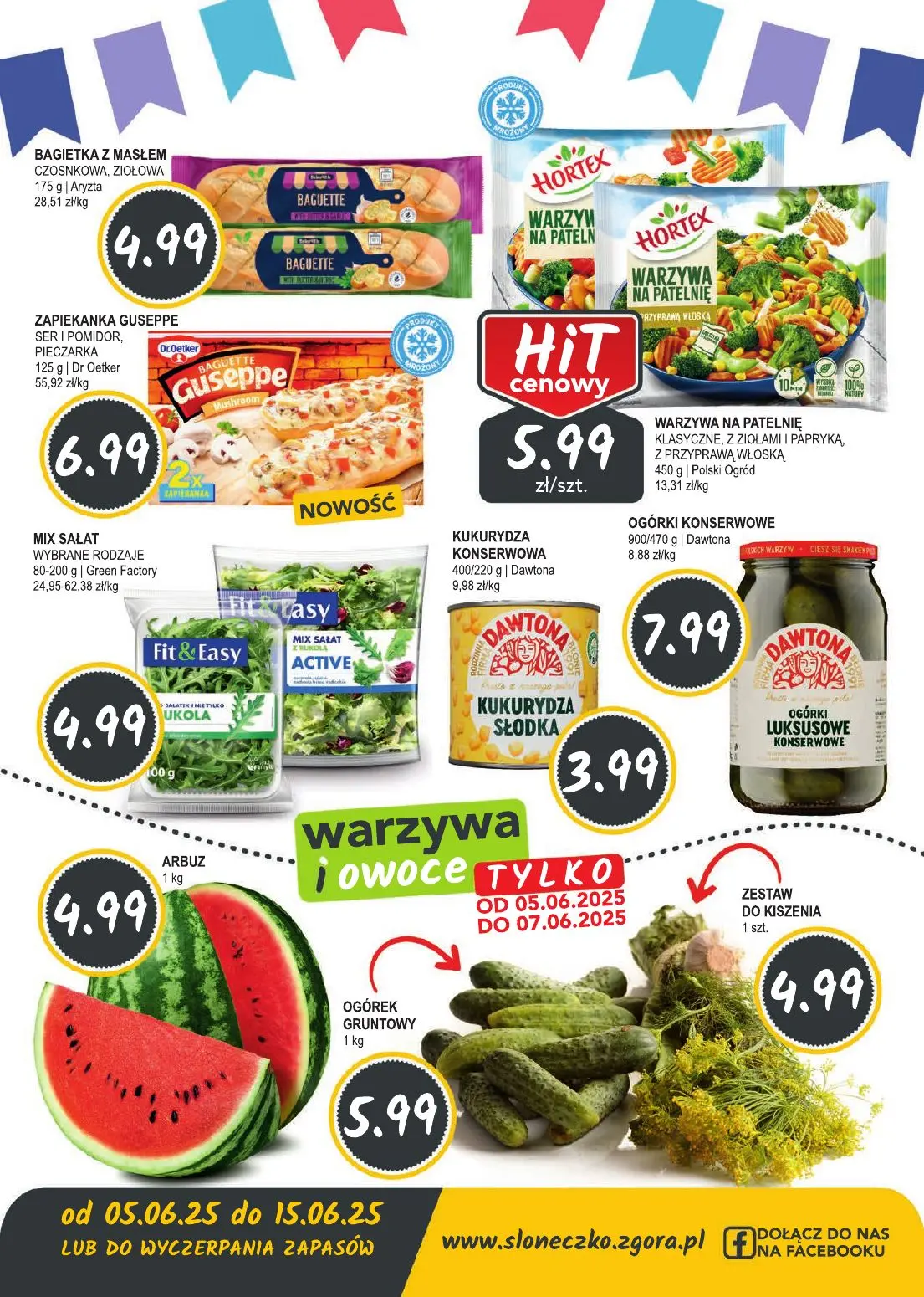 gazetka promocyjna Słoneczko Sklepy własne - województwo lubuskie, dolnośląskie i wielkopolskie - Strona 5