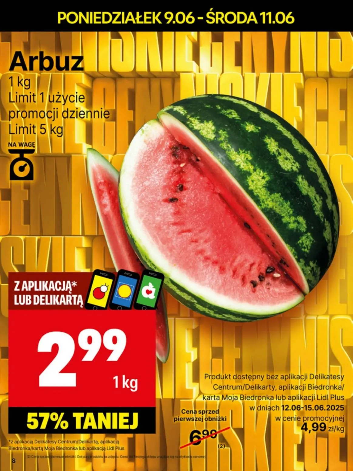gazetka promocyjna Delikatesy Centrum Delikatesy od poniedziałku - Strona 8