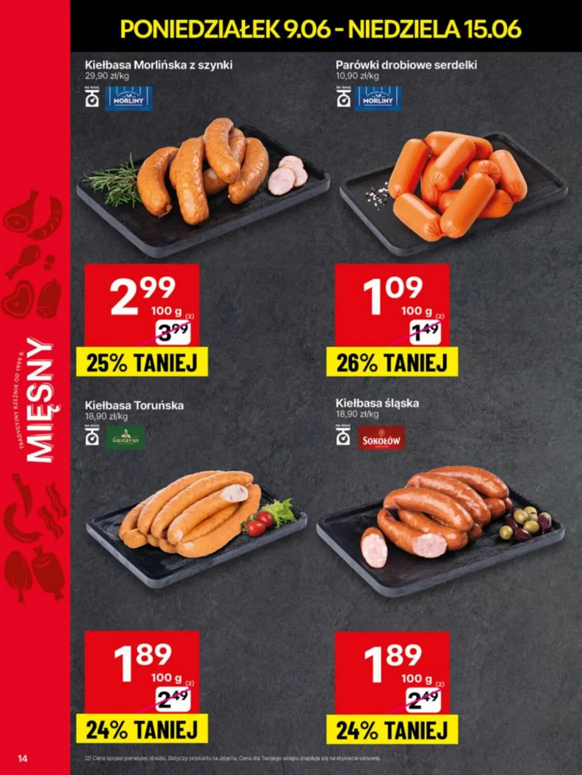 gazetka promocyjna Delikatesy Centrum Delikatesy od poniedziałku - Strona 14
