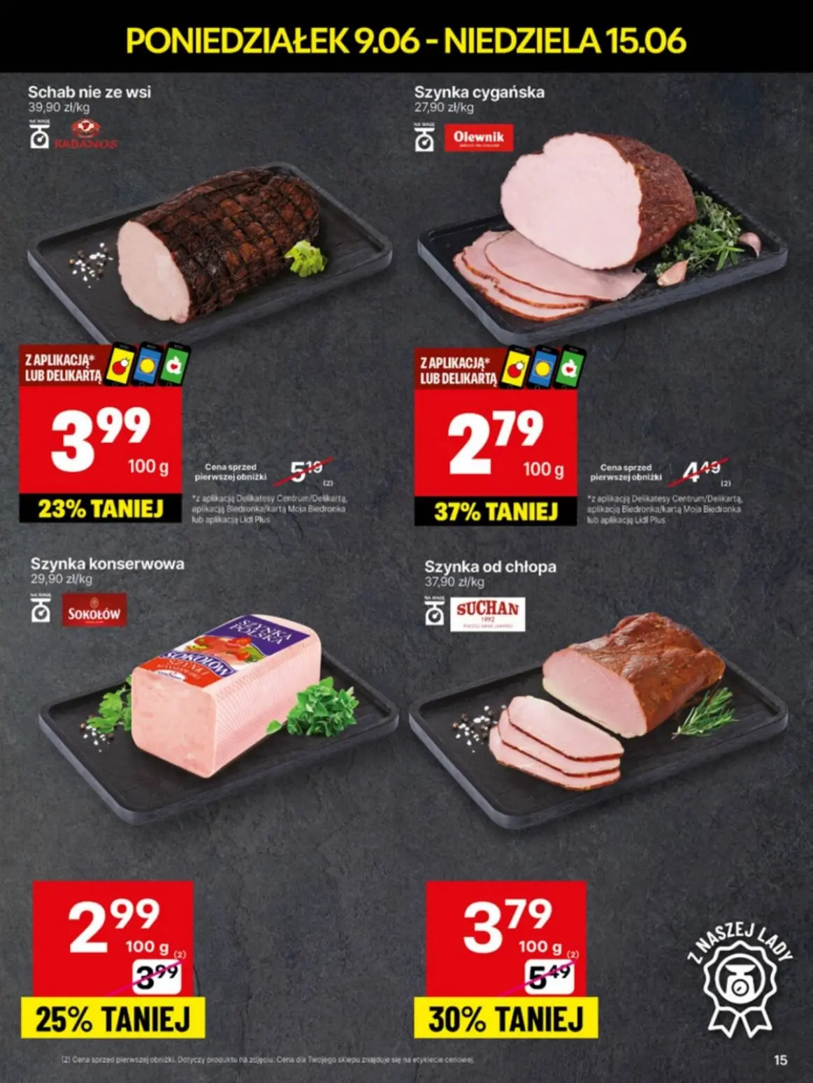 gazetka promocyjna Delikatesy Centrum Delikatesy od poniedziałku - Strona 15