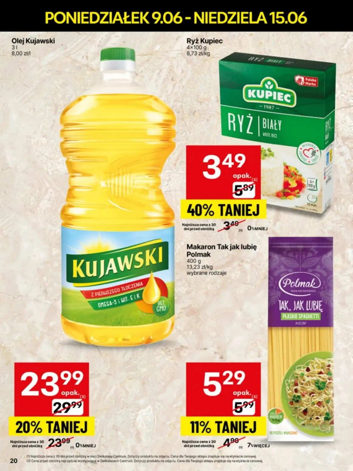gazetka promocyjna Delikatesy Centrum Delikatesy od poniedziałku - Strona 20
