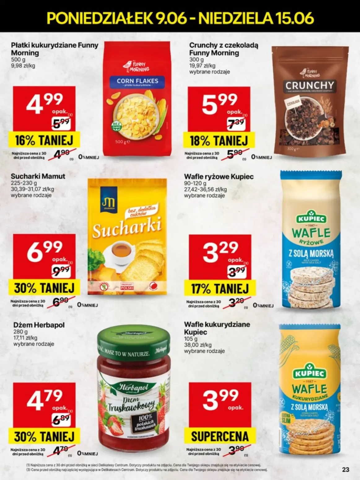 gazetka promocyjna Delikatesy Centrum Delikatesy od poniedziałku - Strona 23