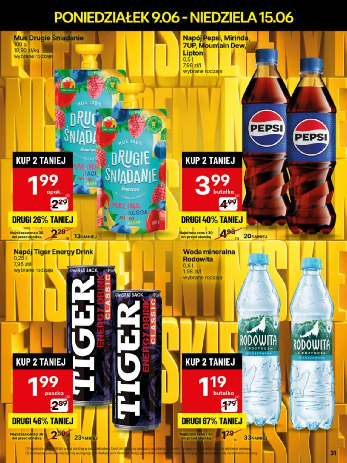 gazetka promocyjna Delikatesy Centrum Delikatesy od poniedziałku - Strona 31