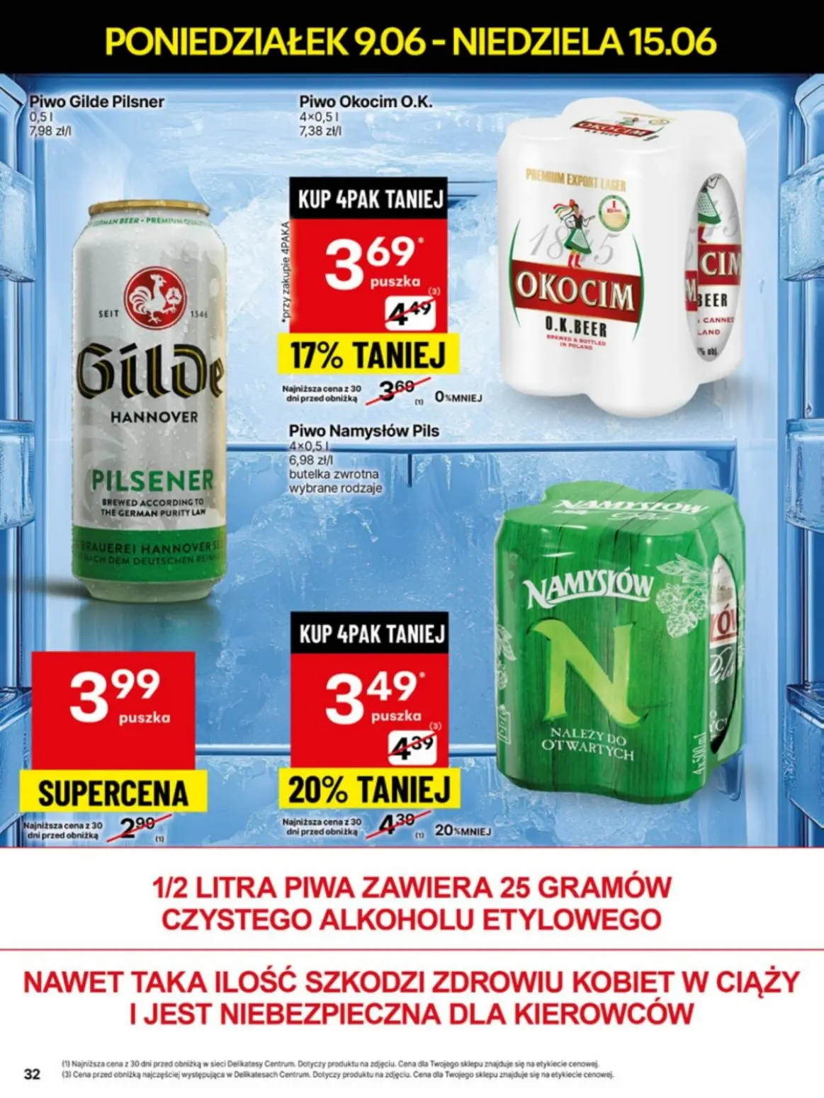 gazetka promocyjna Delikatesy Centrum Delikatesy od poniedziałku - Strona 32