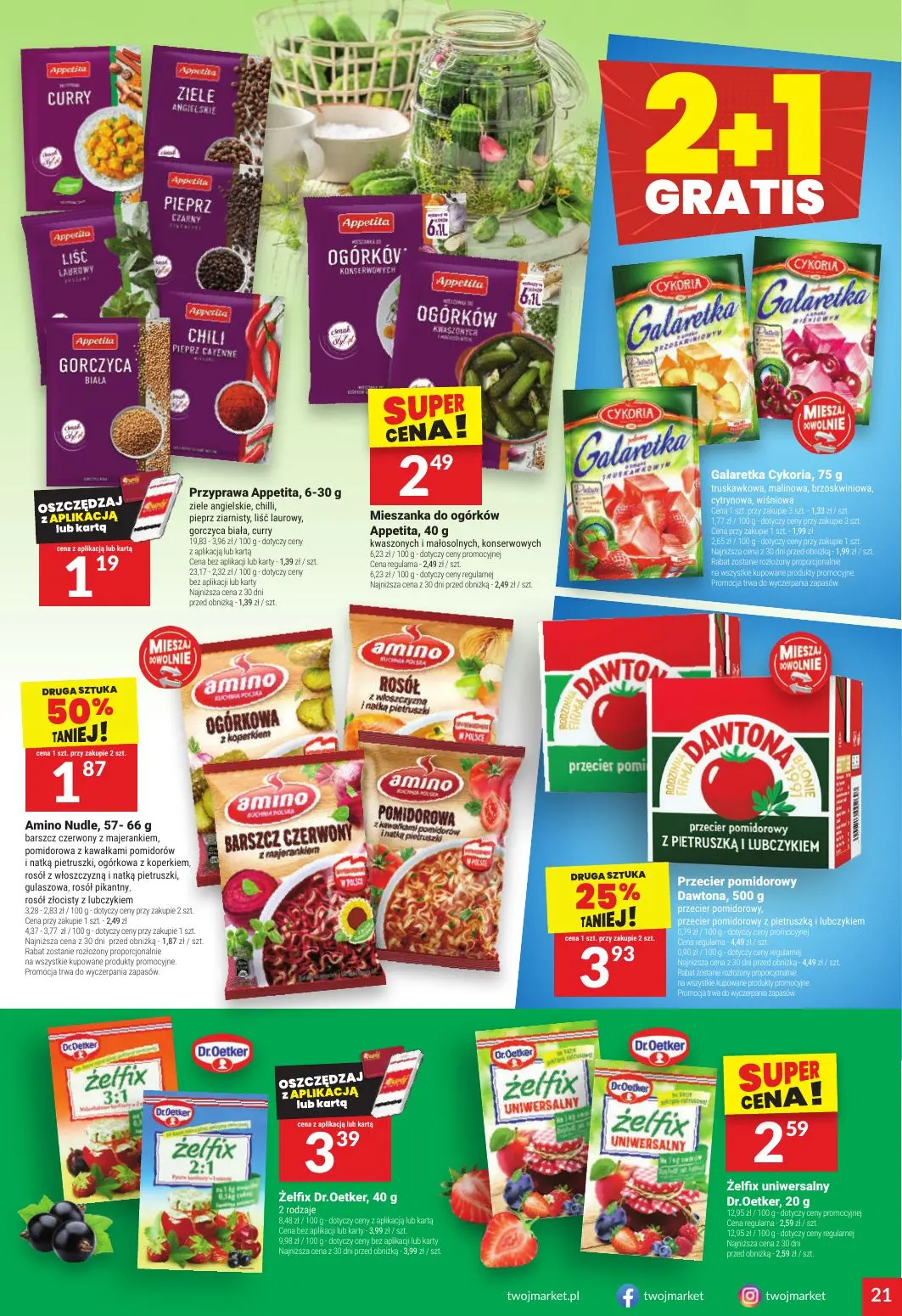 gazetka promocyjna Twój Market Grillove uczty - Strona 21
