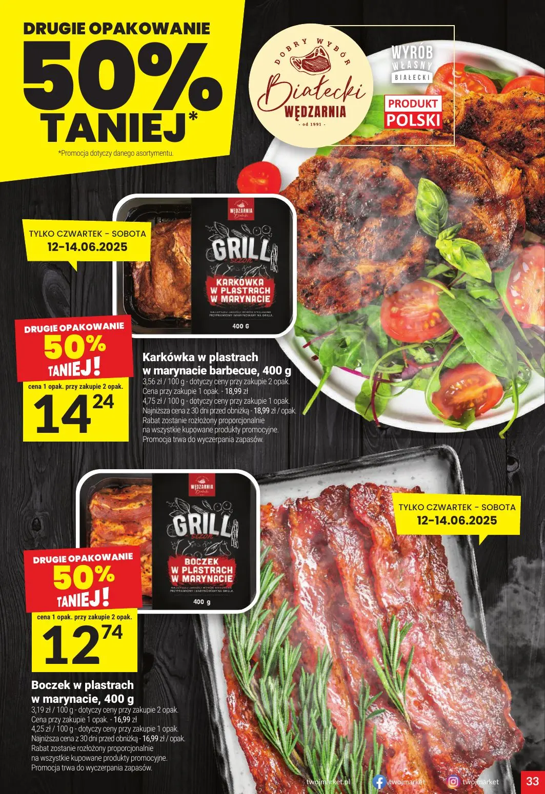 gazetka promocyjna Twój Market Grillove uczty - Strona 33