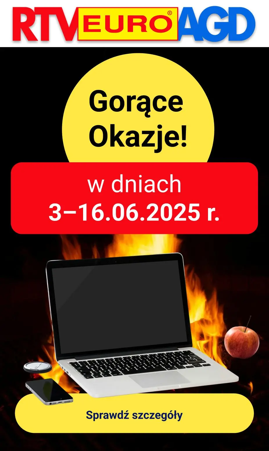 gazetka promocyjna RTV EURO AGD Gorące Okazje 🔥🔥 - Strona 1