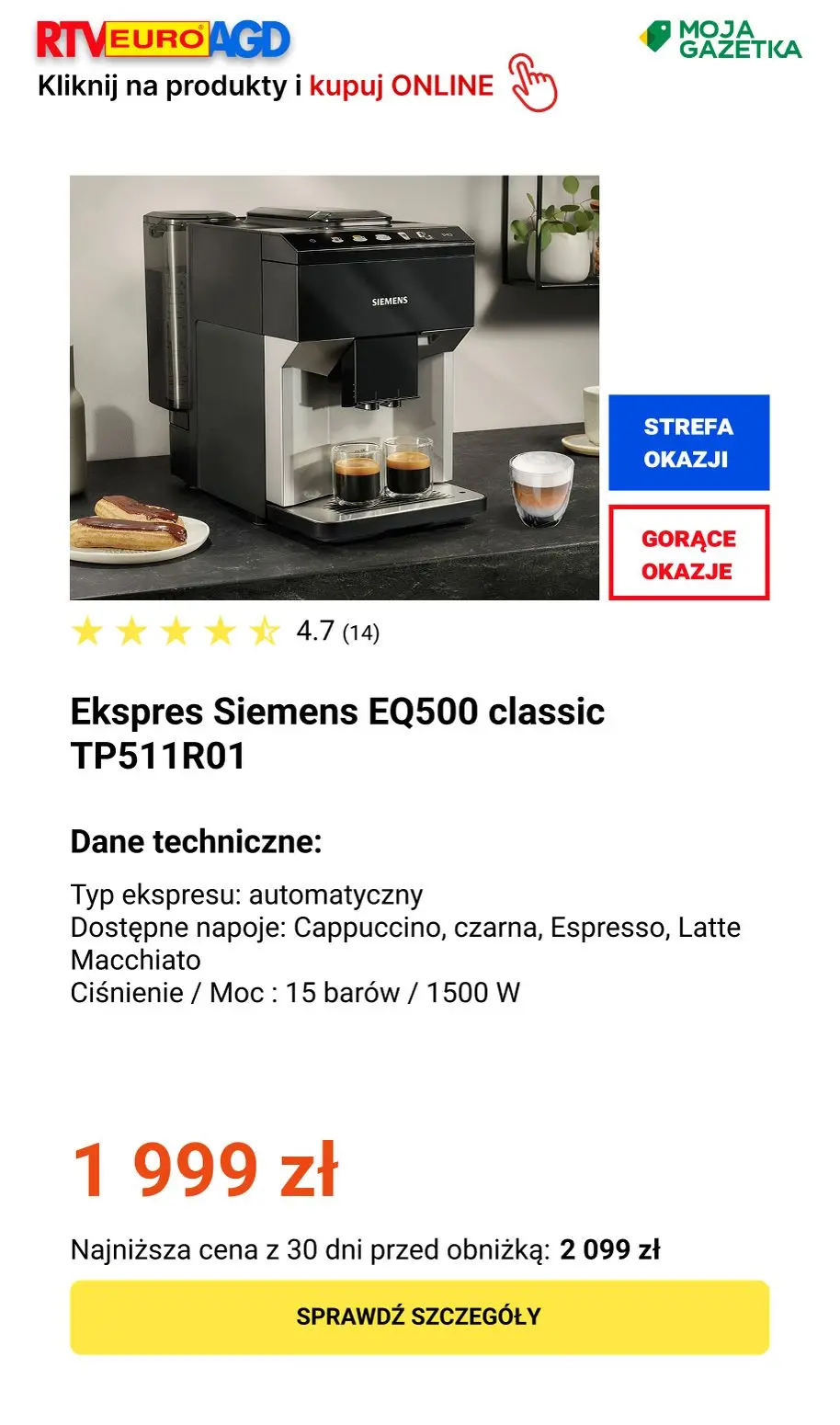 gazetka promocyjna RTV EURO AGD Gorące Okazje 🔥🔥 - Strona 5