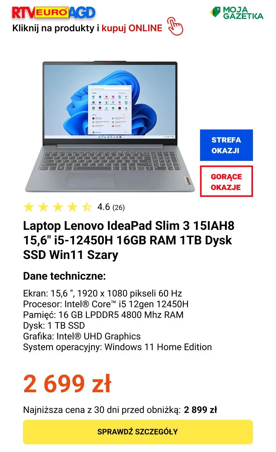 gazetka promocyjna RTV EURO AGD Gorące Okazje 🔥🔥 - Strona 7