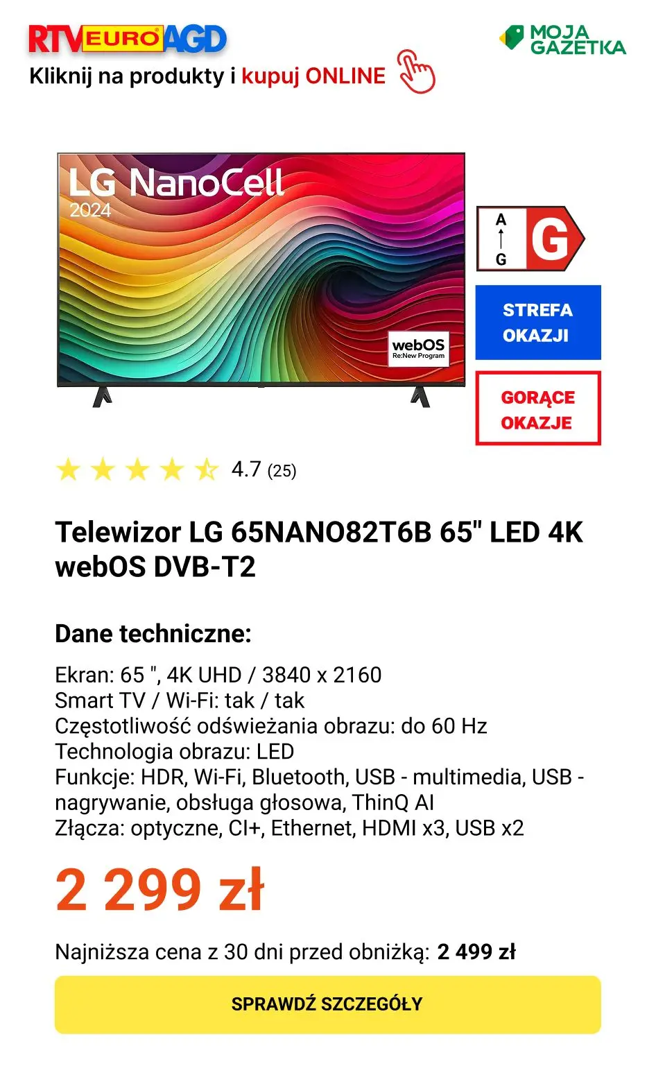 gazetka promocyjna RTV EURO AGD Gorące Okazje 🔥🔥 - Strona 10