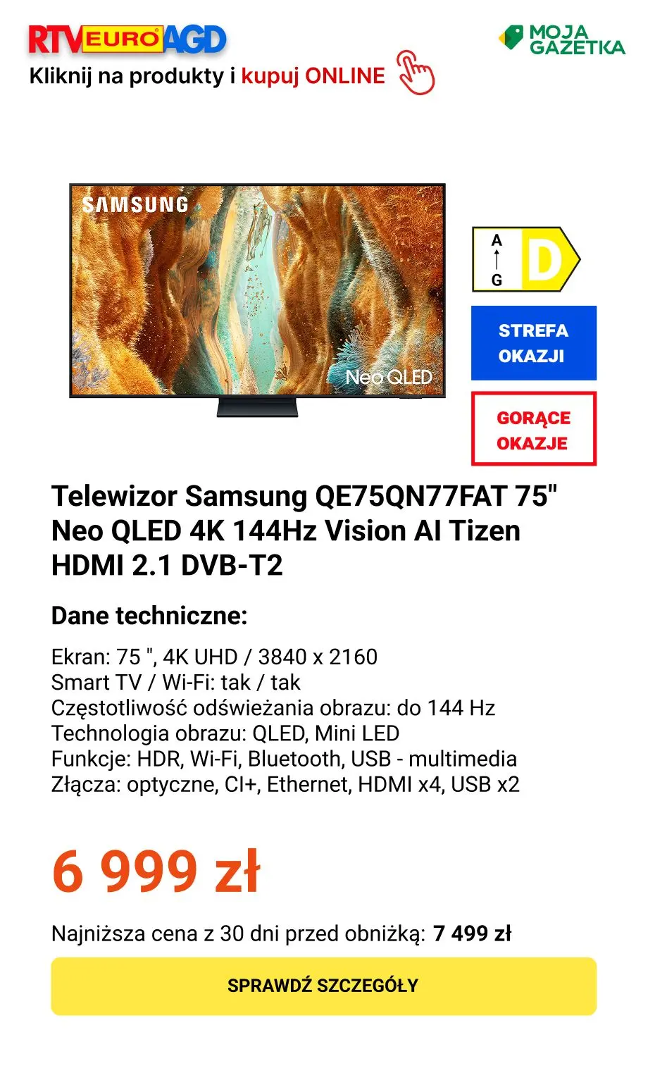 gazetka promocyjna RTV EURO AGD Gorące Okazje 🔥🔥 - Strona 11