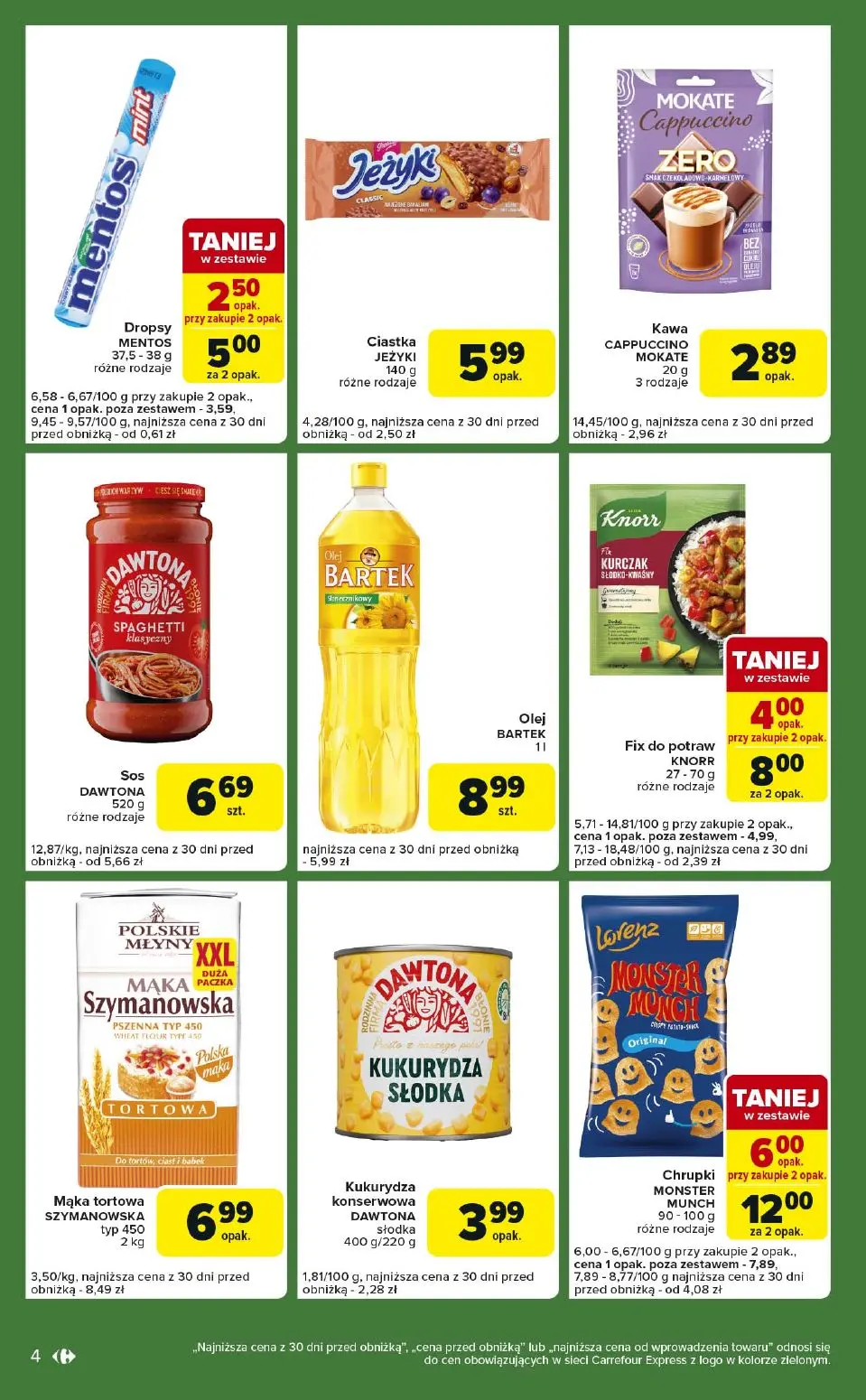 gazetka promocyjna Carrefour Express Zrób zakupy ekspresem - Strona 4