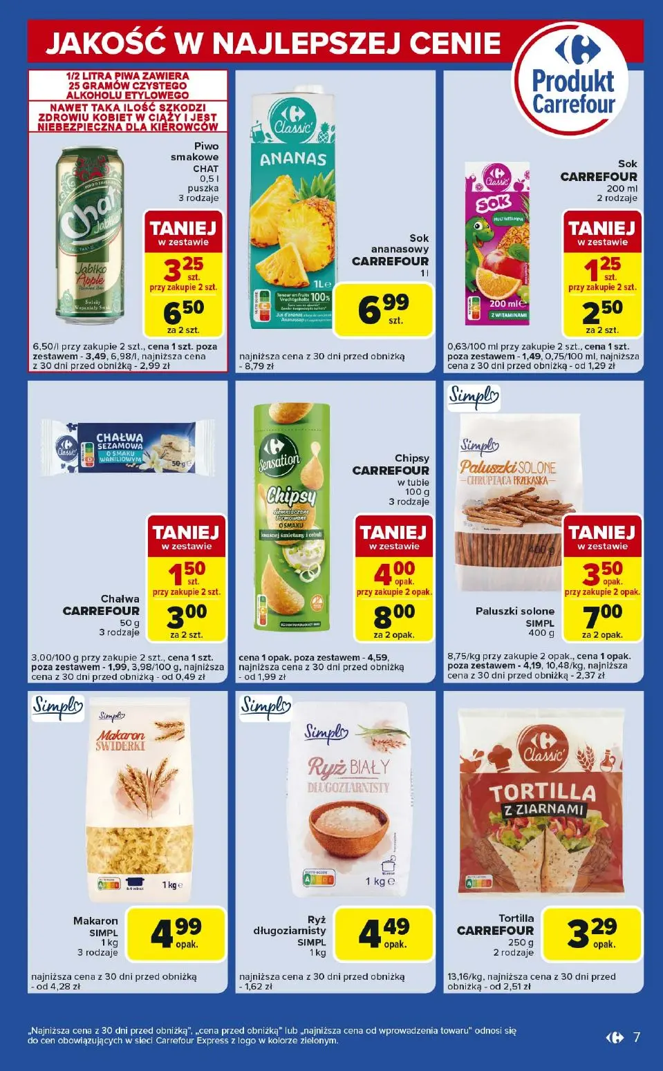 gazetka promocyjna Carrefour Express Zrób zakupy ekspresem - Strona 7