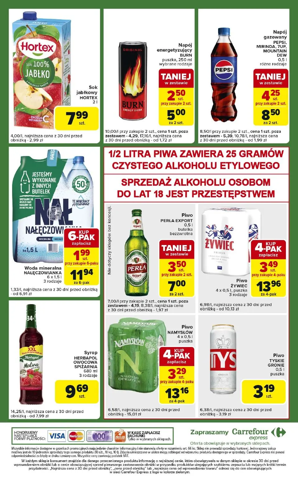 gazetka promocyjna Carrefour Express Zrób zakupy ekspresem - Strona 8