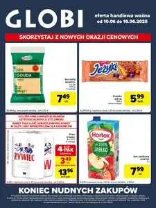 Gazetka promocyjna Globi, ważna od 2025-06-10 do 2025-06-16.