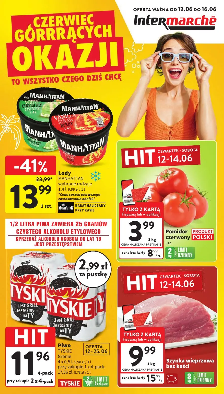 gazetka promocyjna Intermarche Czerwiec gorrrących okazji - Strona 1