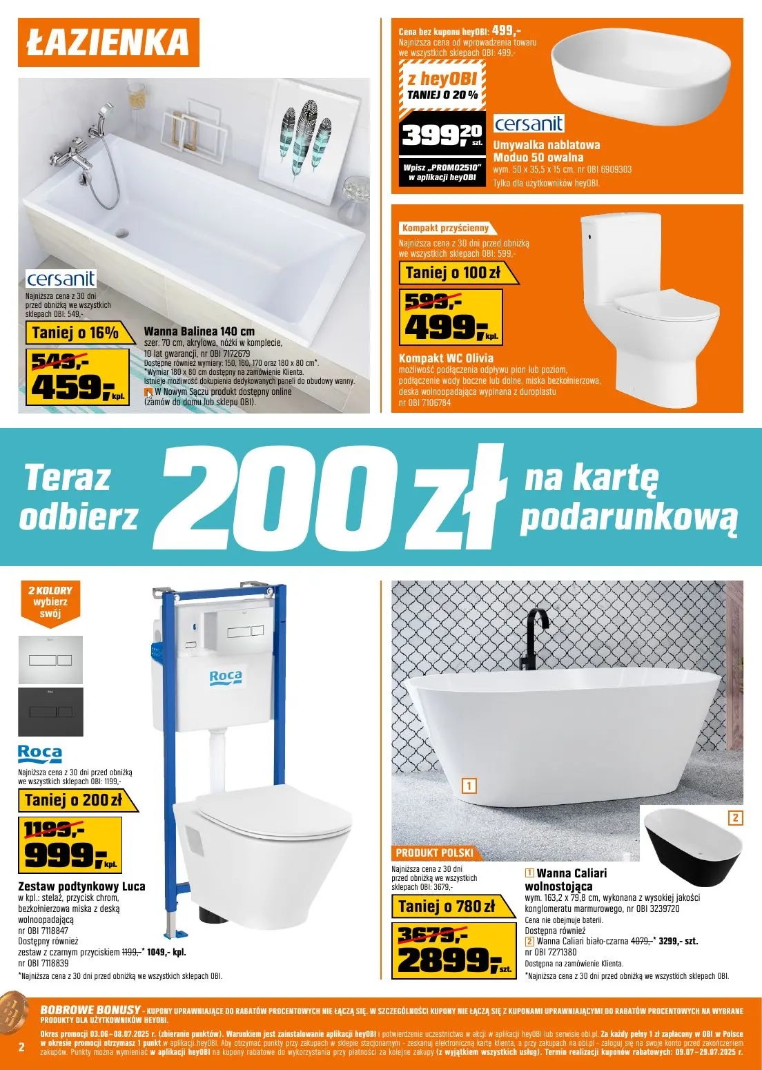 gazetka promocyjna OBI Bobrowe bonusy - Strona 2