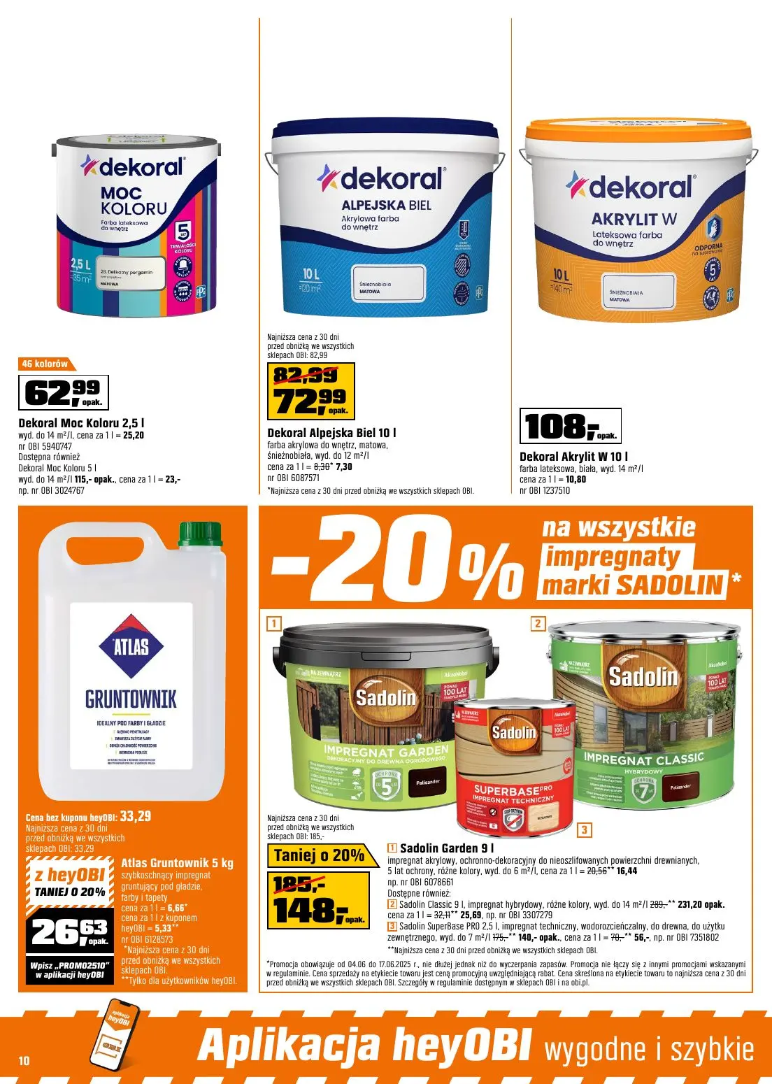 gazetka promocyjna OBI Bobrowe bonusy - Strona 10