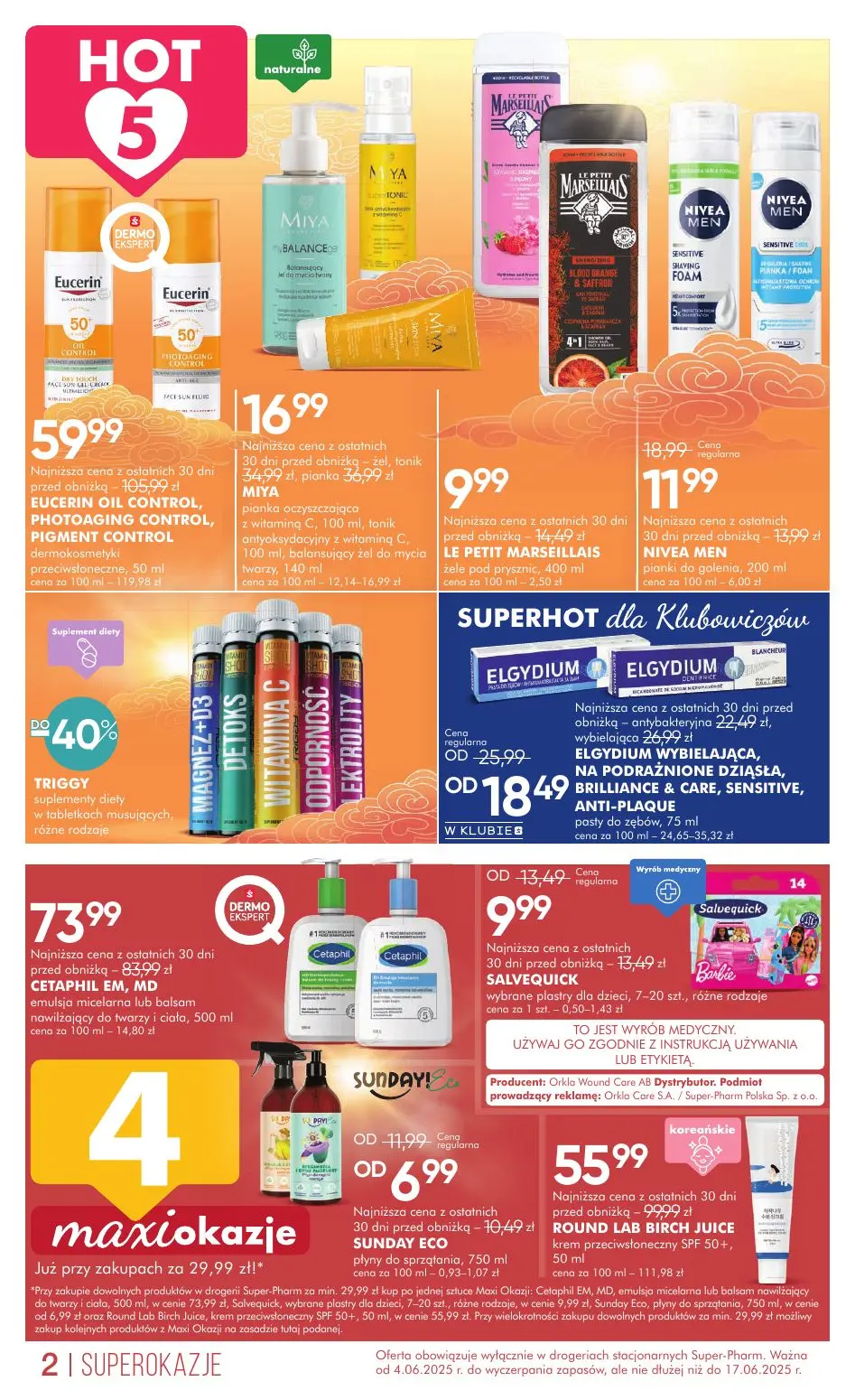 gazetka promocyjna SUPER-PHARM Promienna w blasku słońca - Strona 2