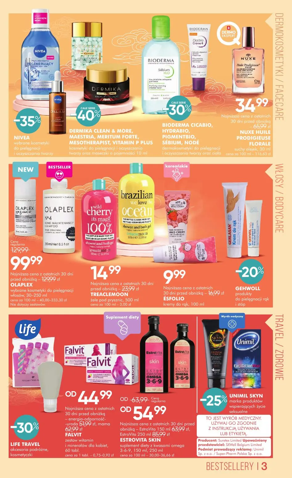 gazetka promocyjna SUPER-PHARM Promienna w blasku słońca - Strona 3