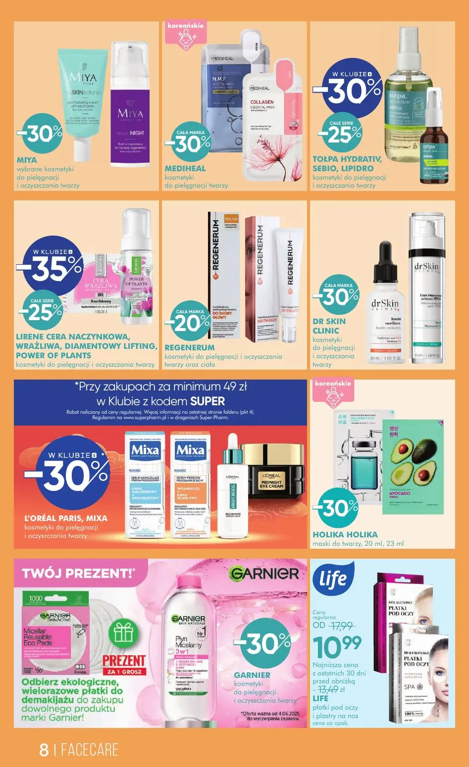 gazetka promocyjna SUPER-PHARM Promienna w blasku słońca - Strona 8