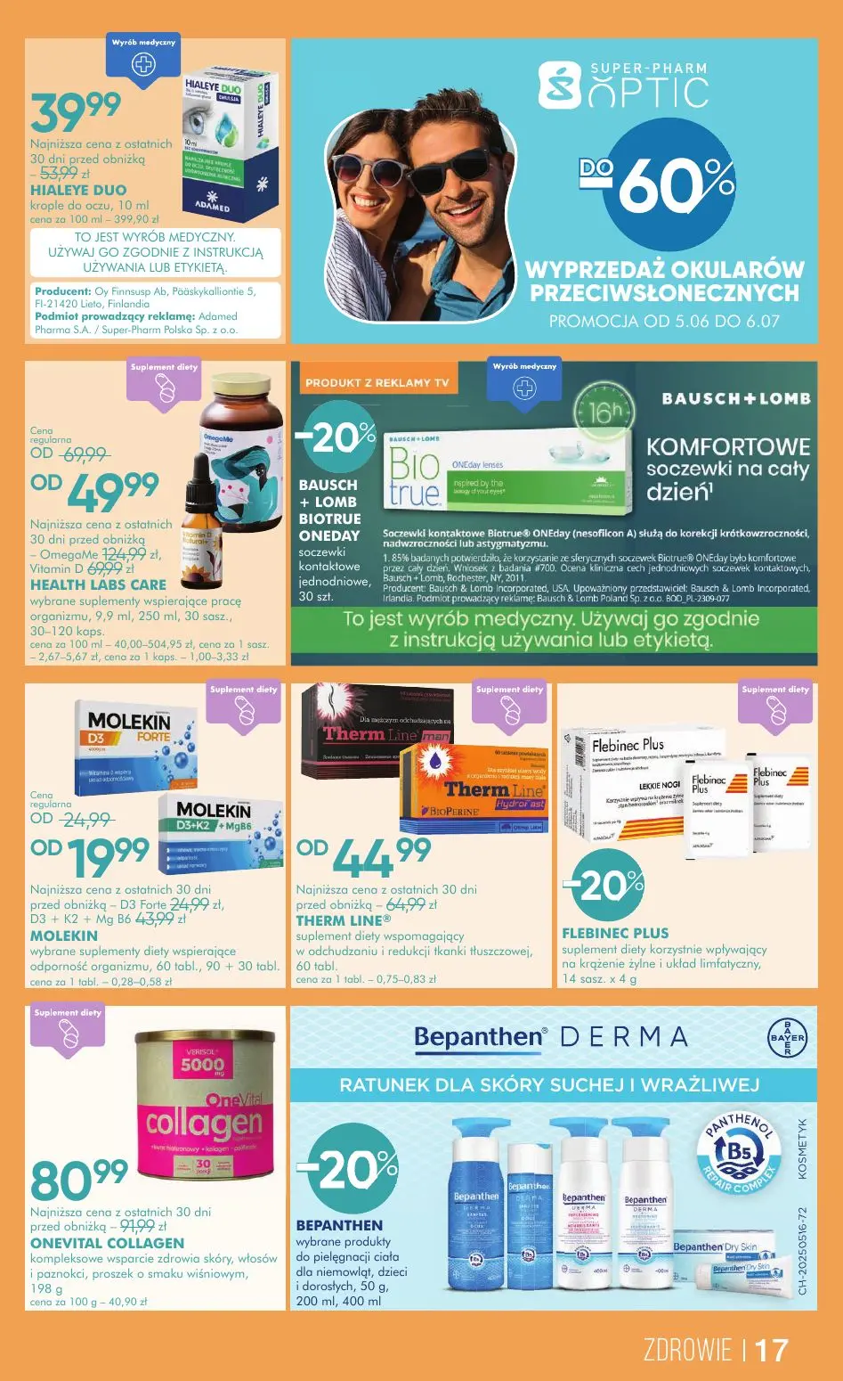 gazetka promocyjna SUPER-PHARM Promienna w blasku słońca - Strona 17