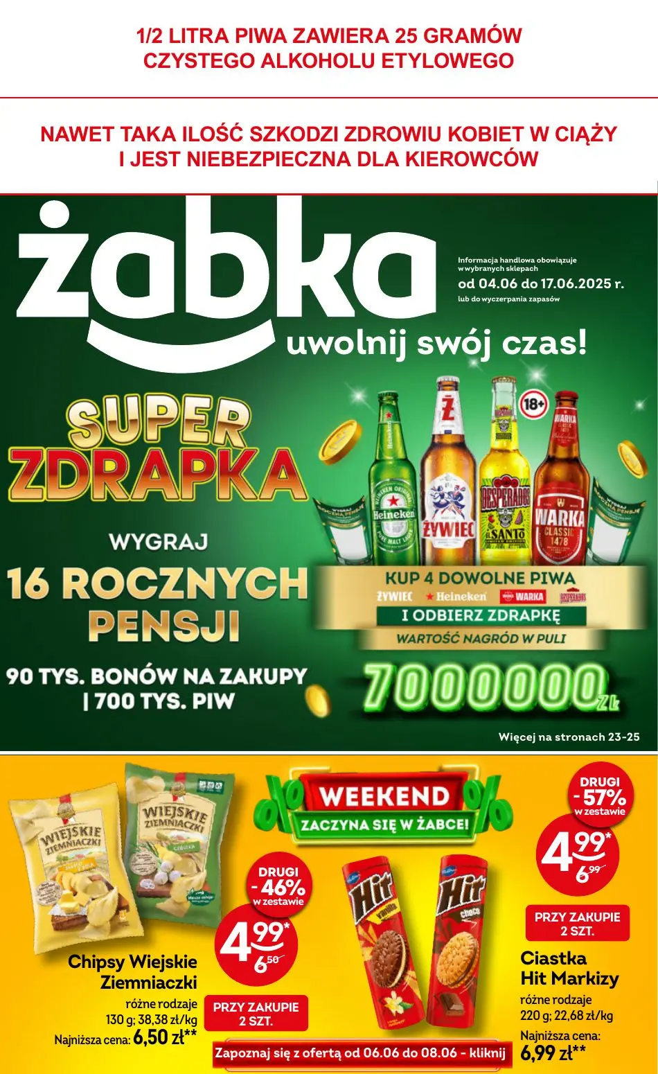 gazetka promocyjna Żabka Uwolnij swój czas - Strona 1