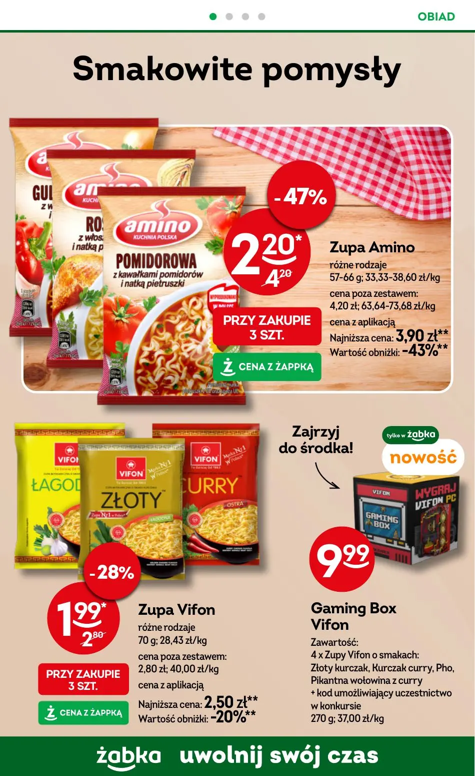 gazetka promocyjna Żabka Uwolnij swój czas - Strona 66