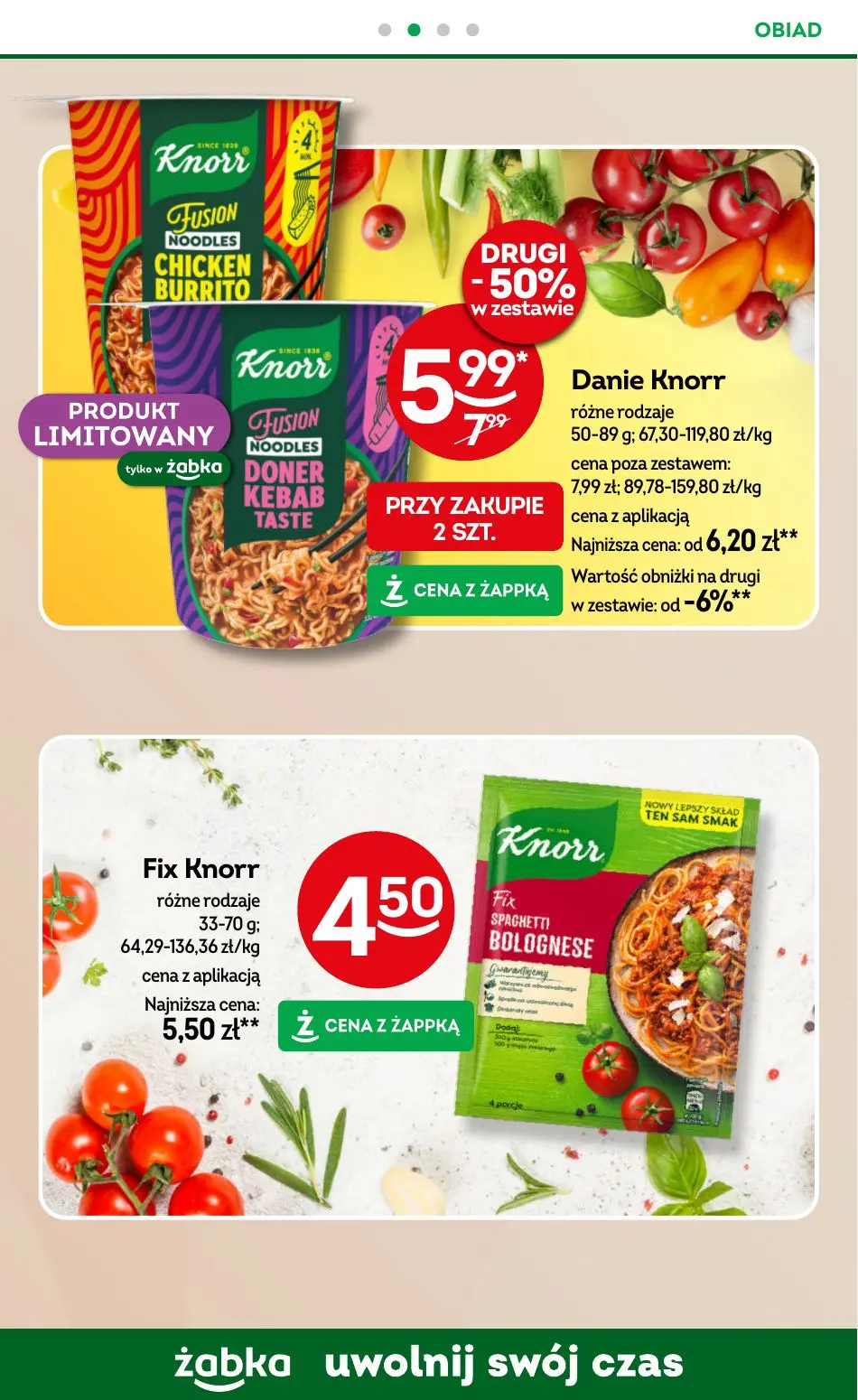 gazetka promocyjna Żabka Uwolnij swój czas - Strona 67
