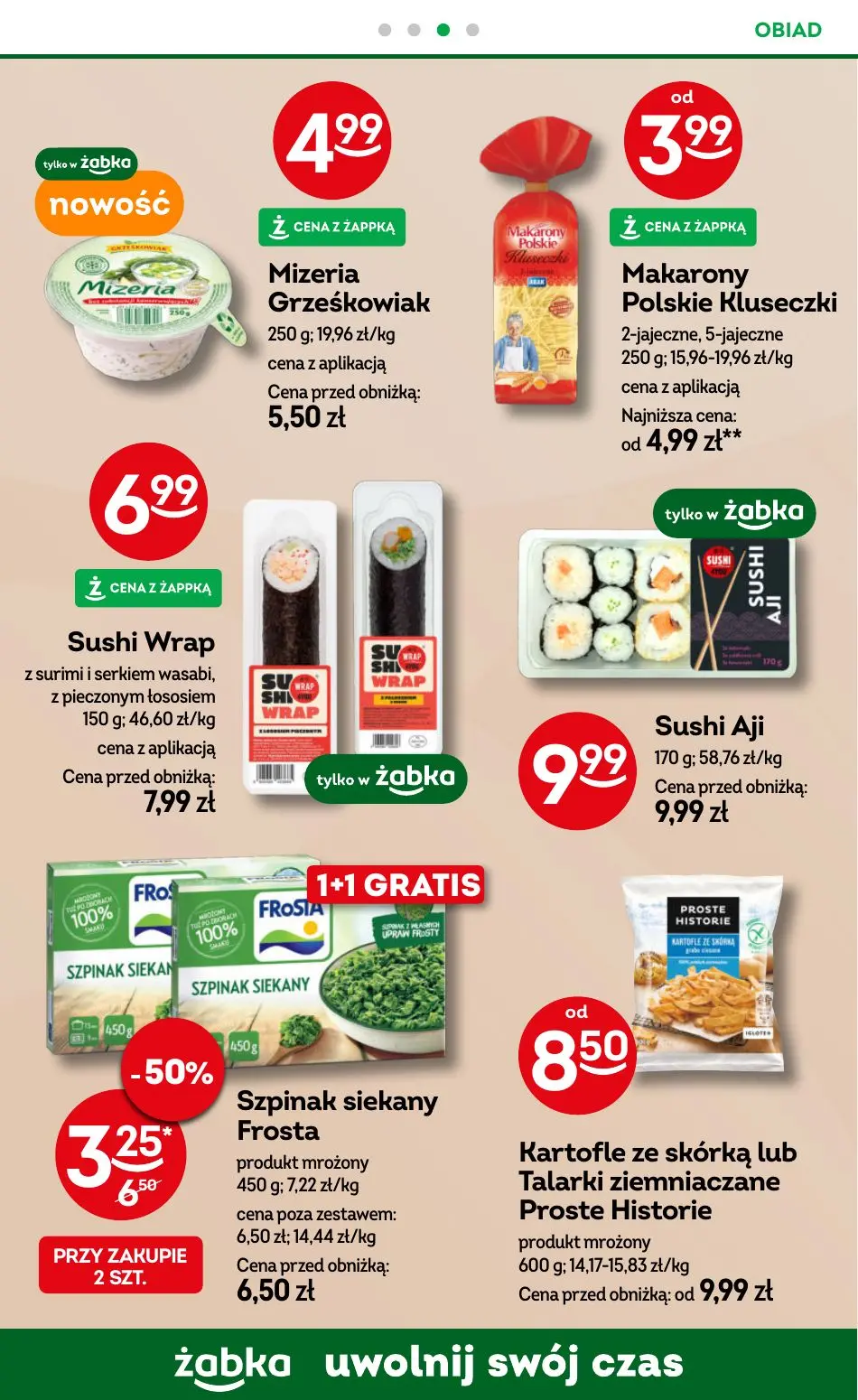 gazetka promocyjna Żabka Uwolnij swój czas - Strona 68