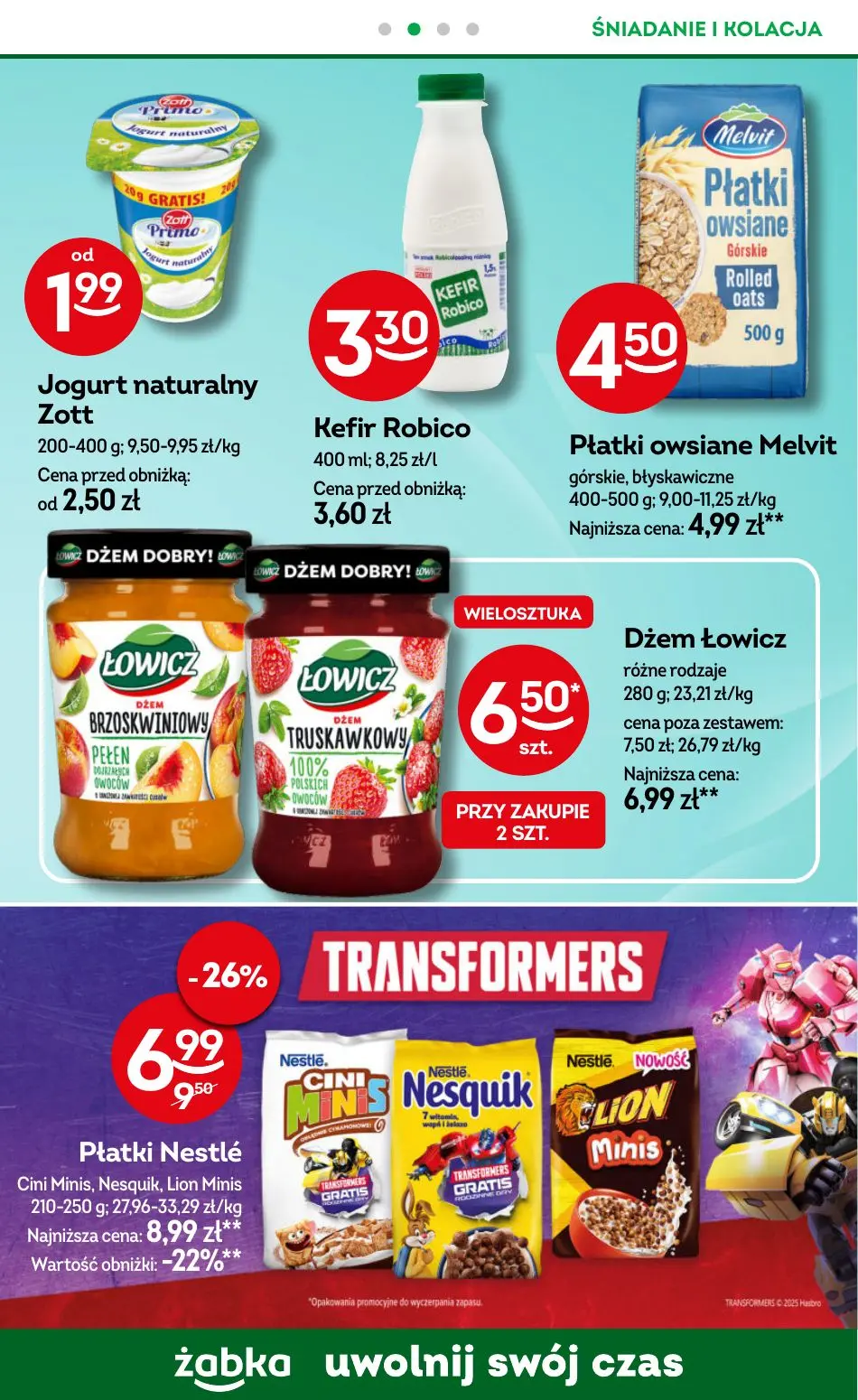 gazetka promocyjna Żabka Uwolnij swój czas - Strona 71