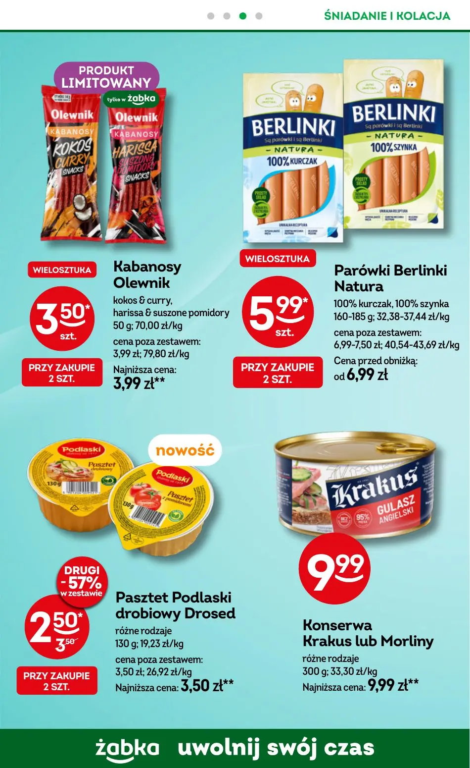gazetka promocyjna Żabka Uwolnij swój czas - Strona 72