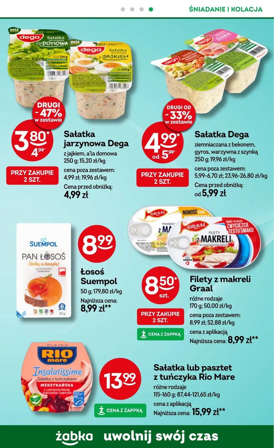 gazetka promocyjna Żabka Uwolnij swój czas - Strona 73