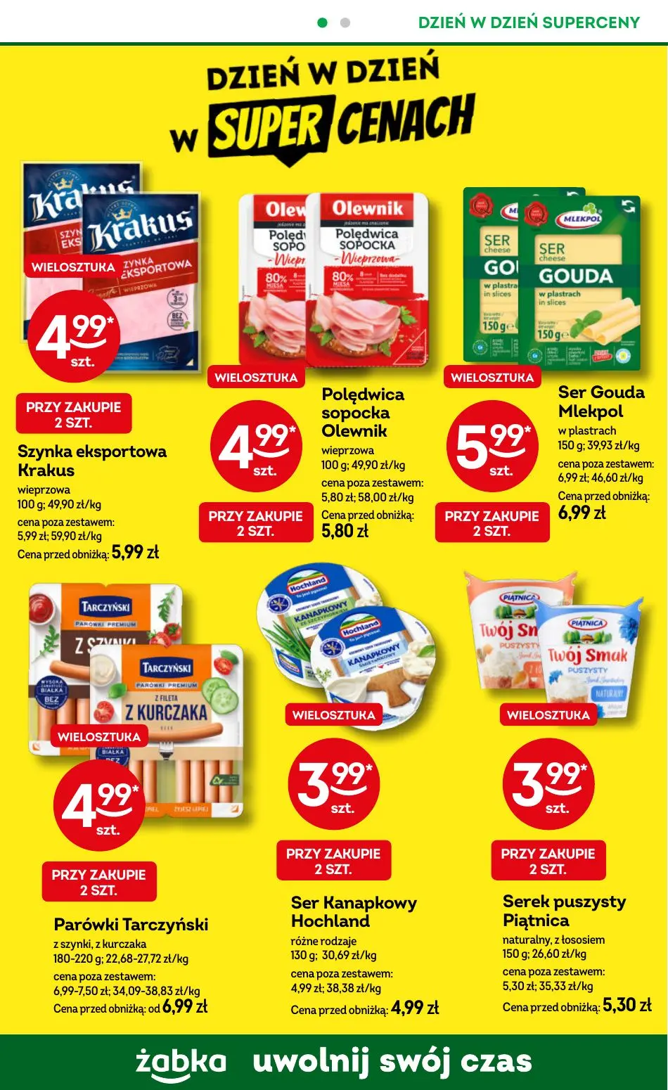 gazetka promocyjna Żabka Uwolnij swój czas - Strona 74