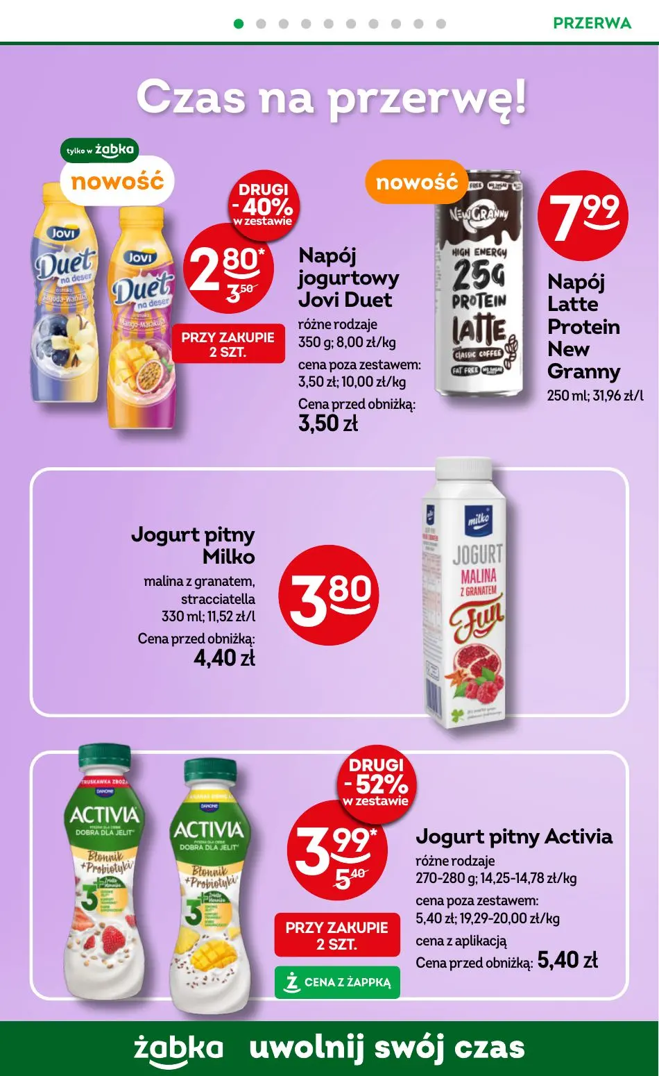gazetka promocyjna Żabka Uwolnij swój czas - Strona 76