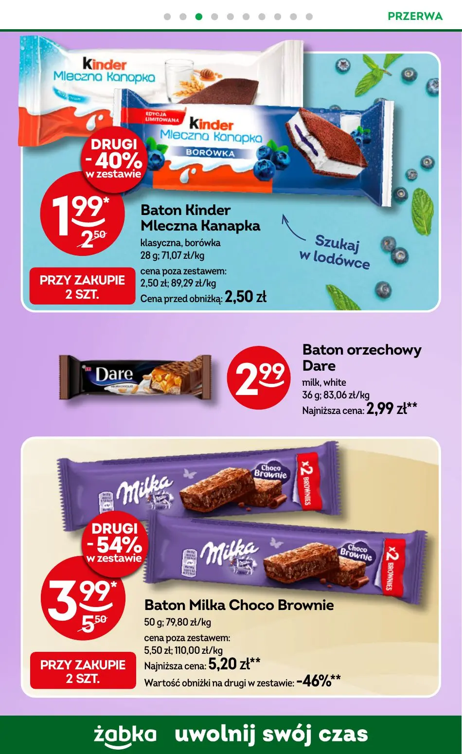 gazetka promocyjna Żabka Uwolnij swój czas - Strona 78