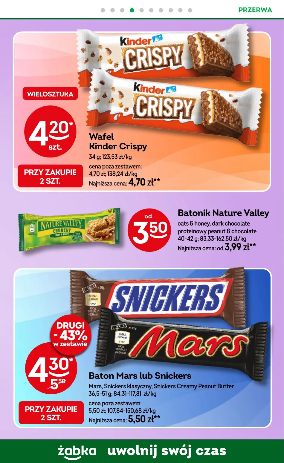 gazetka promocyjna Żabka Uwolnij swój czas - Strona 79