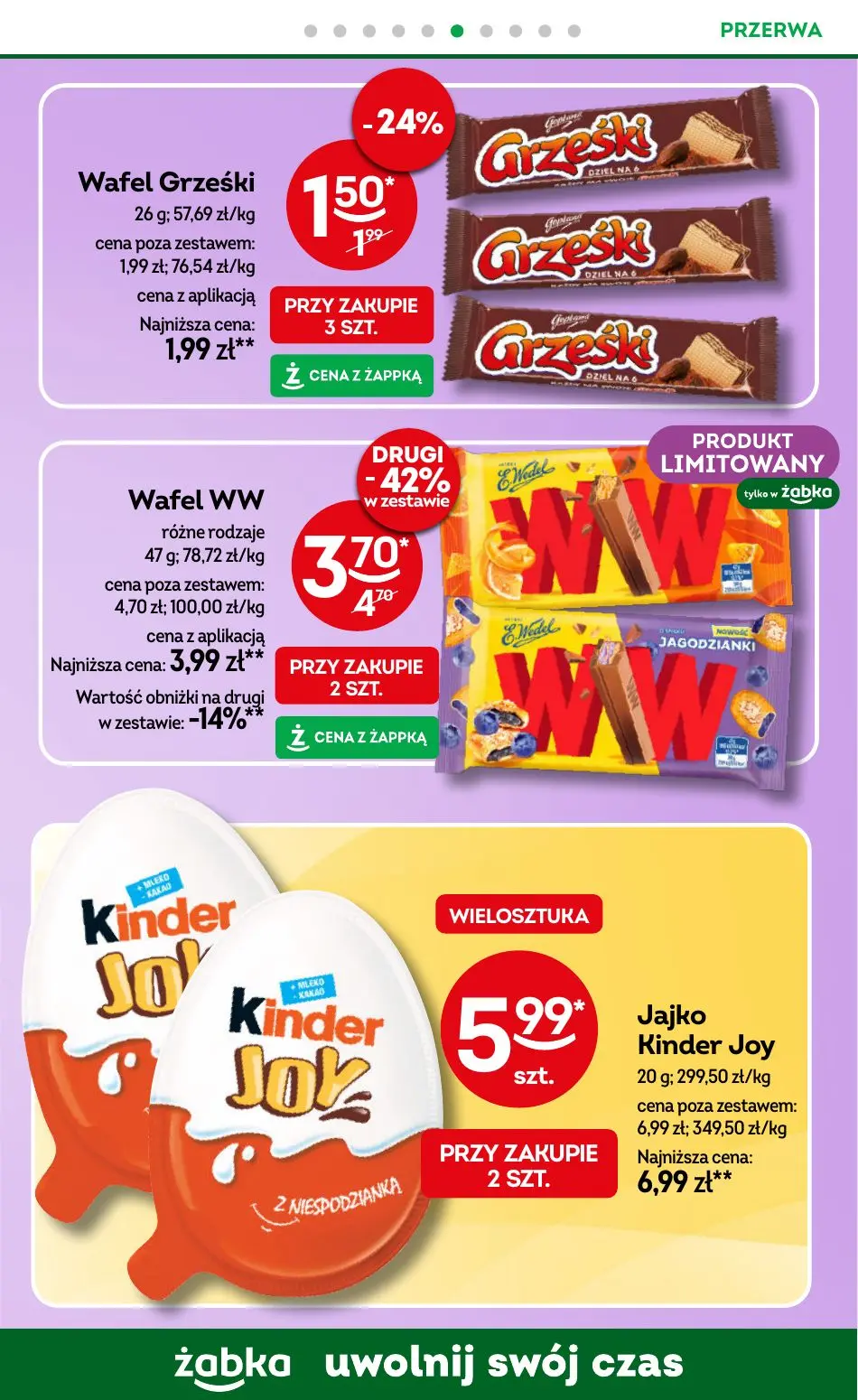 gazetka promocyjna Żabka Uwolnij swój czas - Strona 81