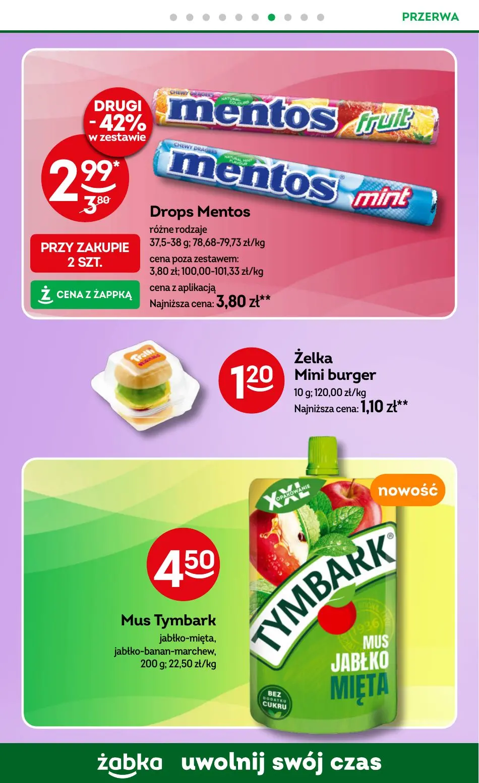 gazetka promocyjna Żabka Uwolnij swój czas - Strona 82