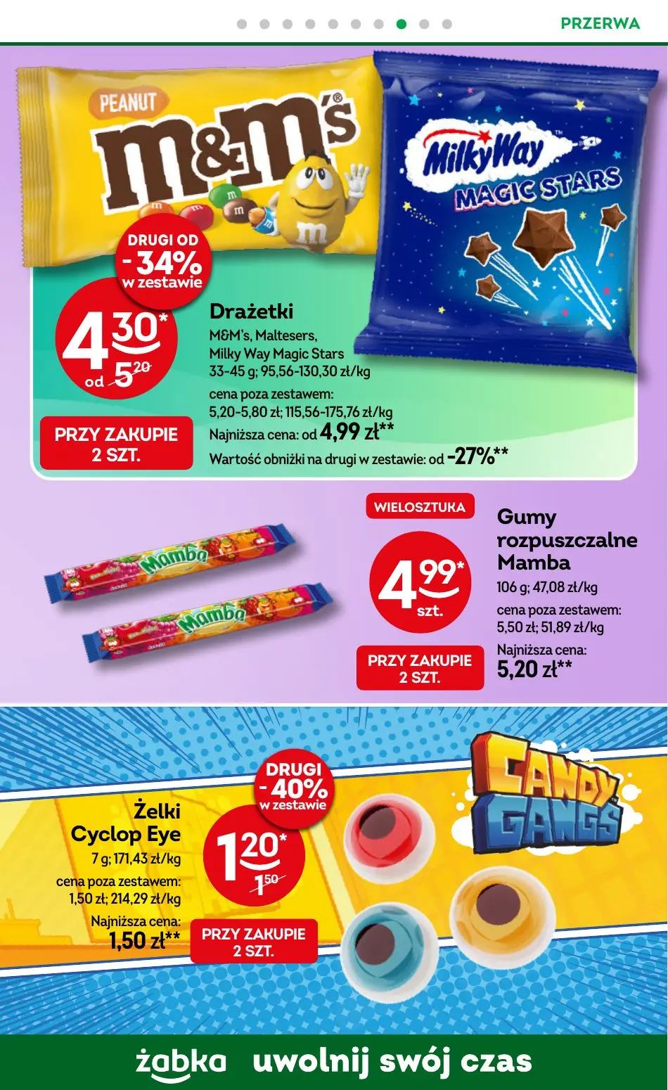 gazetka promocyjna Żabka Uwolnij swój czas - Strona 83