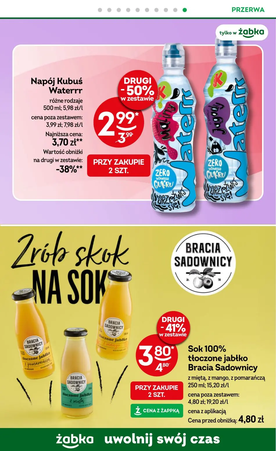 gazetka promocyjna Żabka Uwolnij swój czas - Strona 85