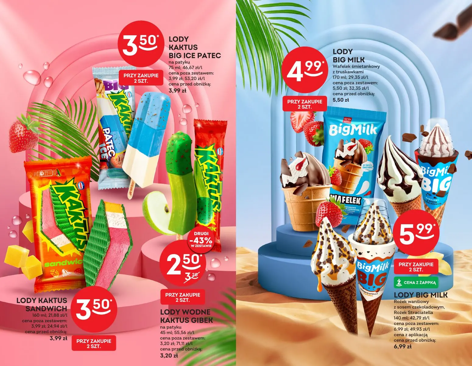 gazetka promocyjna Żabka Katalog lodowy - Strona 2