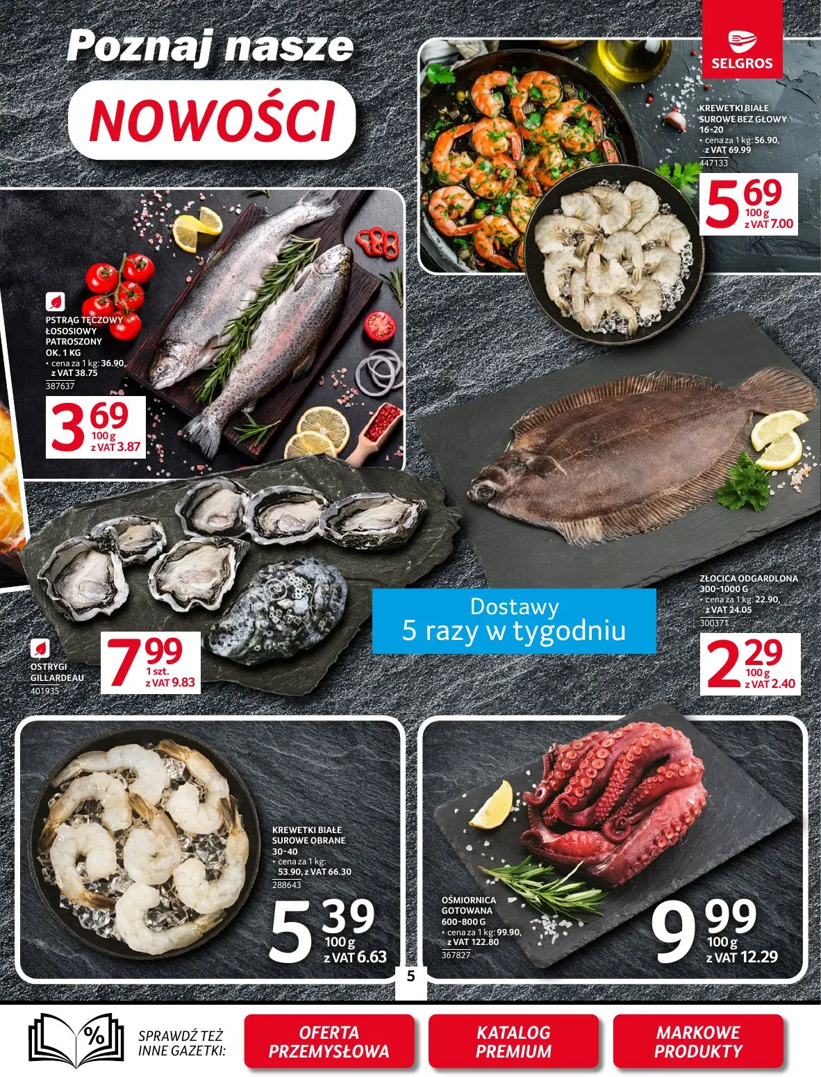 gazetka promocyjna SELGROS Oferta spożywcza - Strona 5